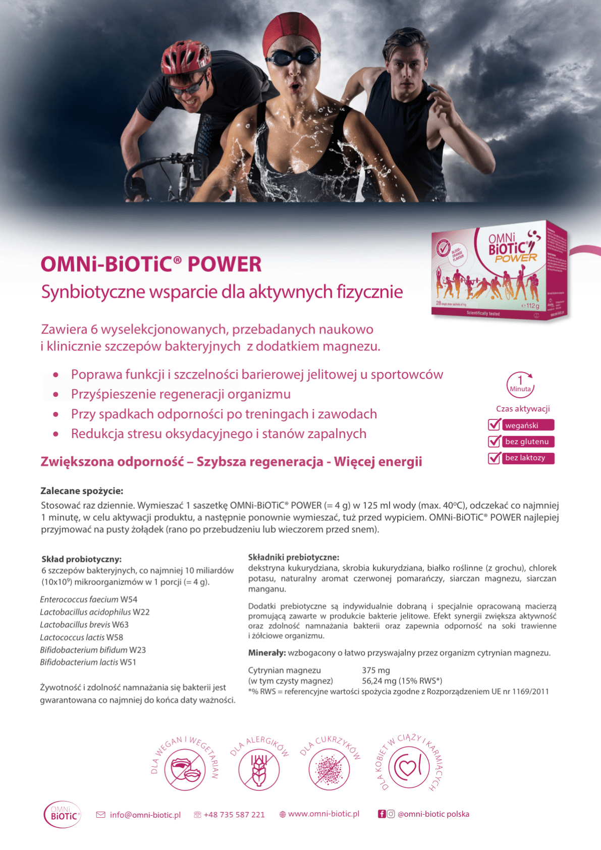Ulotka OMNi-BiOTiC® POWER